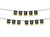 Balon foliowy Cukierek, mix, 40x16,5 cm (1 op. / 5 szt.)