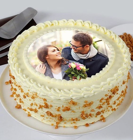 Opłatek na tort z własnym zdjęciem lub grafiką - średnica do 20 cm + NAPIS NA GRAFICE GRATIS