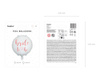 Balony 30 cm, Love you mom, mix (1 op. / 50 szt.)
