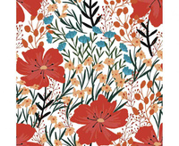 #ZSE Serwetki pap. Poppy & Wild Flowers, 33x33 cm, 20 szt.