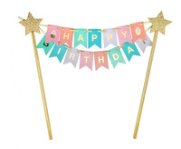 #DETO Dekoracja na tort PB&C Happy Birthday