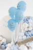 Toppery na tort Dinozaury, 8-12 cm, mix (1 op. / 6 szt.)