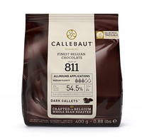 Czekolada ciemna 54,5% Callets 0,4kg Callebaut