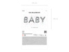Balony Glossy 30cm, srebrny (1 op. / 50 szt.)