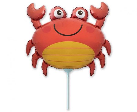 #BFK Balon foliowy 14" FX - Krab, niepakowany