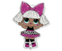 #BFK Balon foliowy 14"  FX - LOL: Diva, niepakowany