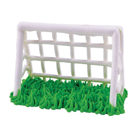 Figurka na tort BRAMKA PIŁKARSKA 75x45 mm Ditarte
