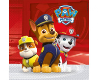 #ZSE Serwetki papierowe Paw Patrol - Ready For Action, rozm. 33 x 33 cm, 20 szt. KK