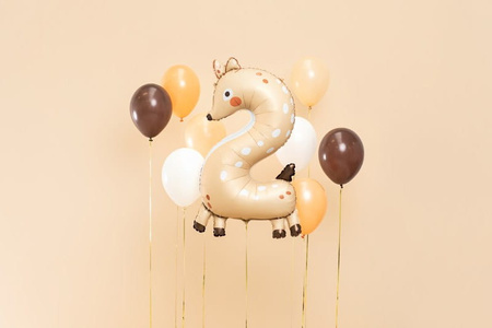 Balon urodzinowy Cyfra 2 - Sarenka, 65x102 cm Party Deco