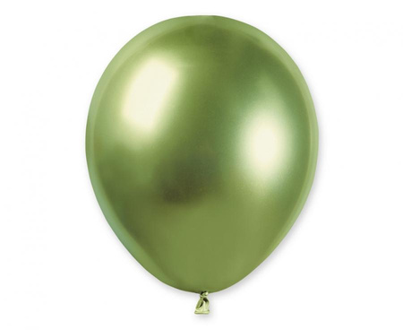 #BL Balony AB50 shiny 5" - zieleń kiwi 105/ 100 szt.