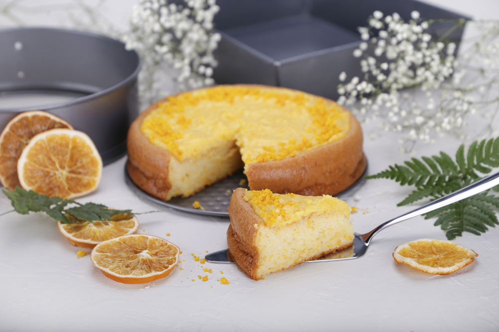 Metalowa łopatka do nakładania ciasta NATALIA Galicja – widok z boku