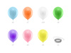 Balon foliowy Rekin, 102x62 cm, mix