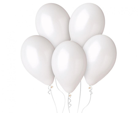 #BL Balony GM120 metal 13" - perłowo-biały 29 / 50 szt.
