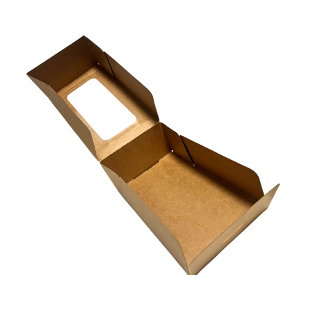 Pudełko na ciasto 21x12,5x7 cm KRAFT