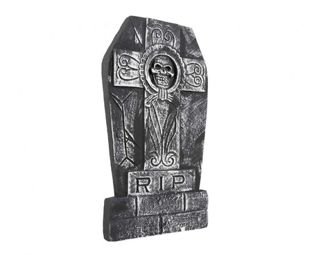 #PPI Nagrobek z krzyżem i czaszką