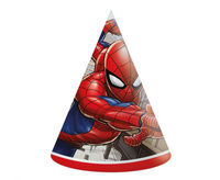 #STAI Czapeczki papierowe Spiderman Crime Fighter 6 szt.