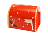 Balon foliowy Cyfra 4 - Tukan, 68x91 cm, mix
