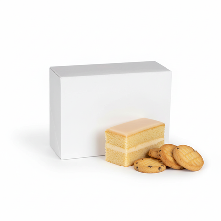 Pudełko na ciasto 31x22x8cm BIAŁE