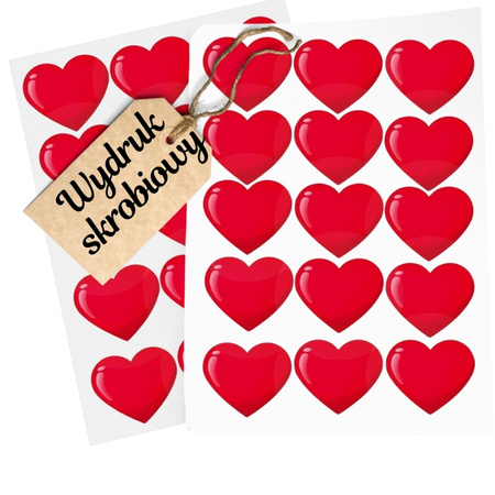 Opłatek na tort, muffinki LOVE SERDUSZKA WALENTYNKI WZ. VIII