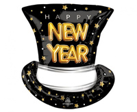 #BFK Balon foliowy 53 x 60 cm, HNY Pop Clink Cheer, SuperShape