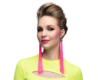 #STAI Kolczyki Festival neon pink