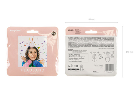 Baner papierowy Happy Birthday, mix, 260x16.5 cm