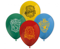 #BL Zestaw 8 balonów Harry Potter Hogwarts Houses