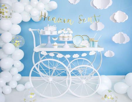 Balon foliowy Cukierek, 35cm, jasny liliowy
