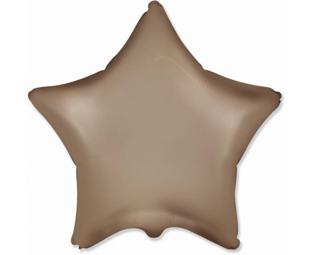 #BFK Balon foliowy 18" FX - Gwiazda (matowa Starlight Gold) KK