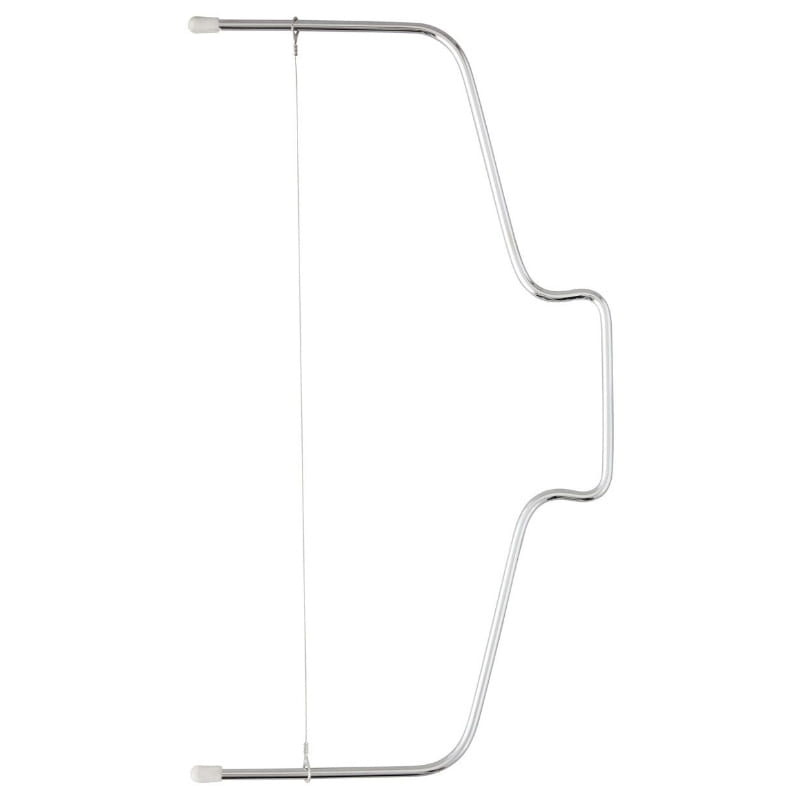 Metalowy nóż cukierniczy strunowy Wilton, widok całego narzędzia