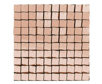 #DEI Panel dekoracyjny szampański, czarne tło, 30x30 cm/ 100 kwadratów KK