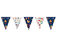 #DEGI Girlanda papierowa Summer - Have Fun, flagi, 270 cm KK