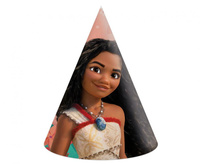 #STAI Czapeczki papierowe Moana, 6 szt.