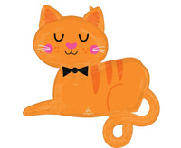 #BFK Balon foliowy 31" Orange tabby cat