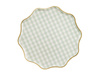 Balony 30 cm, Welcome Baby, mix niebieski (1 op. / 6 szt.)