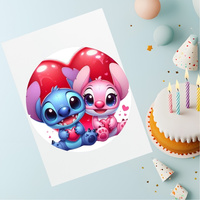 Opłatek na tort LILO I STICH WZ.VI