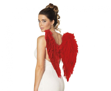 #STAI Skrzydła Anioła, czerwone, 50 x 50 cm