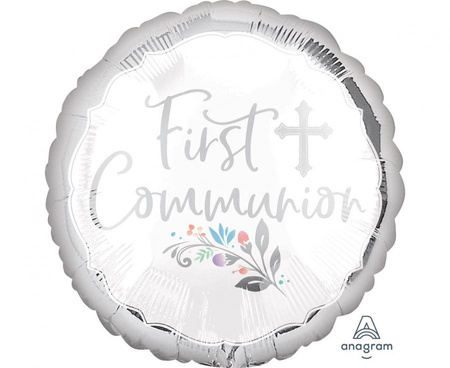 #BFK Balon foliowy 18" SHP -  Holy day first communion