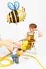 Balon foliowy Pudel, 119x108 cm, mix