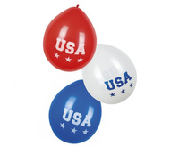 #BL Balony USA, 25 cm, 6 szt.