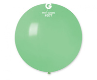 #BL Balon G220 pastel kula 0.75m - zielona miętowa 77 (macaron)