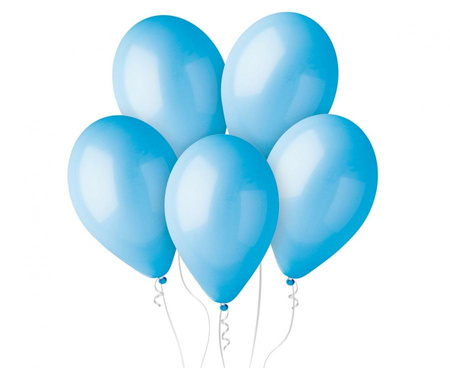 #BL Balony G120 pastel 13" - błękitne 09 / 50 szt.