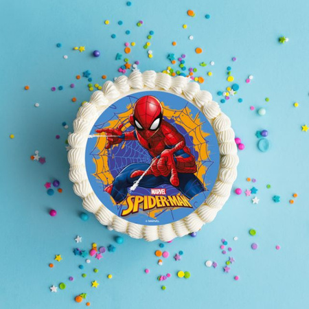 Opłatek na tort SPIDERMAN