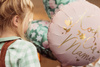 Balony Eco 33 cm, Cyfra '' 6 '', jasny złoty (1 op. / 6 szt.)
