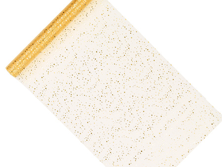 Organza Gładka, j. różowy, 0,36 x 9m (1 szt. / 9 mb.)