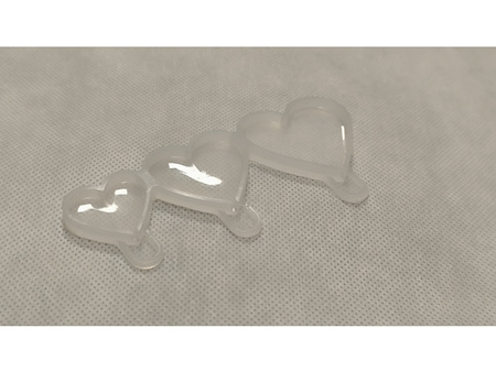 Foremka silikonowa do tworzenia lizaków z izomaltu SERCA SERDUSZKA