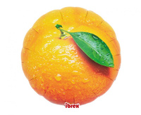 #BFK Balon Ibrex Hel, okrągły 14", Oranges, 5 szt.
