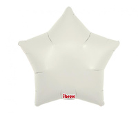 #BFK Balon Ibrex Hel, gwiazda 15", Cloud Gray, 5 szt.