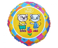 #BFK Balon foliowy Kicia Kocia i Pacek, 18 cali