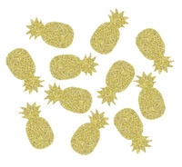 #DEKO Konfetti "Brokatowy Ananas", 1.5x3 cm, 18 g KK